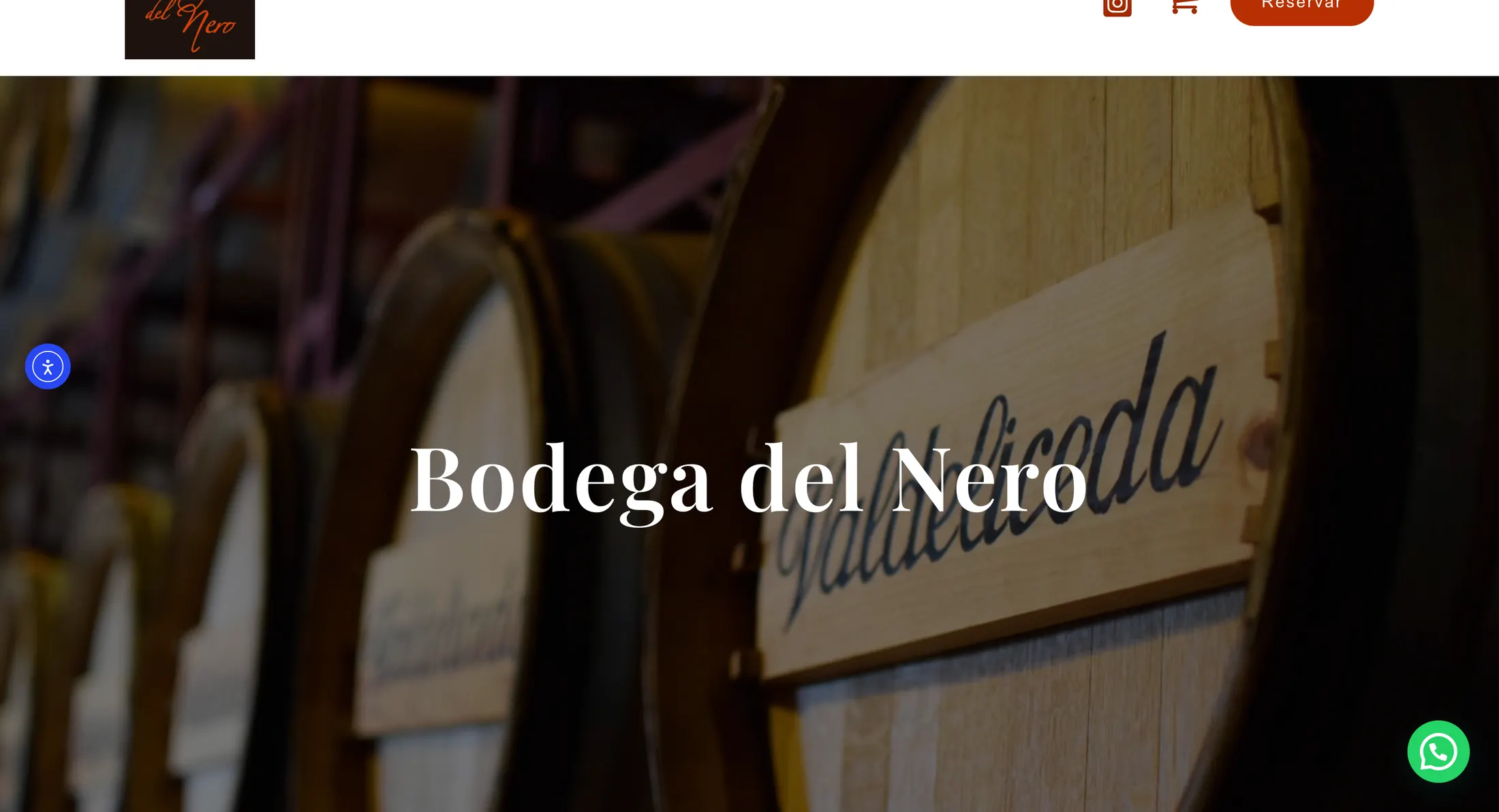 Web de Bodega del Nero