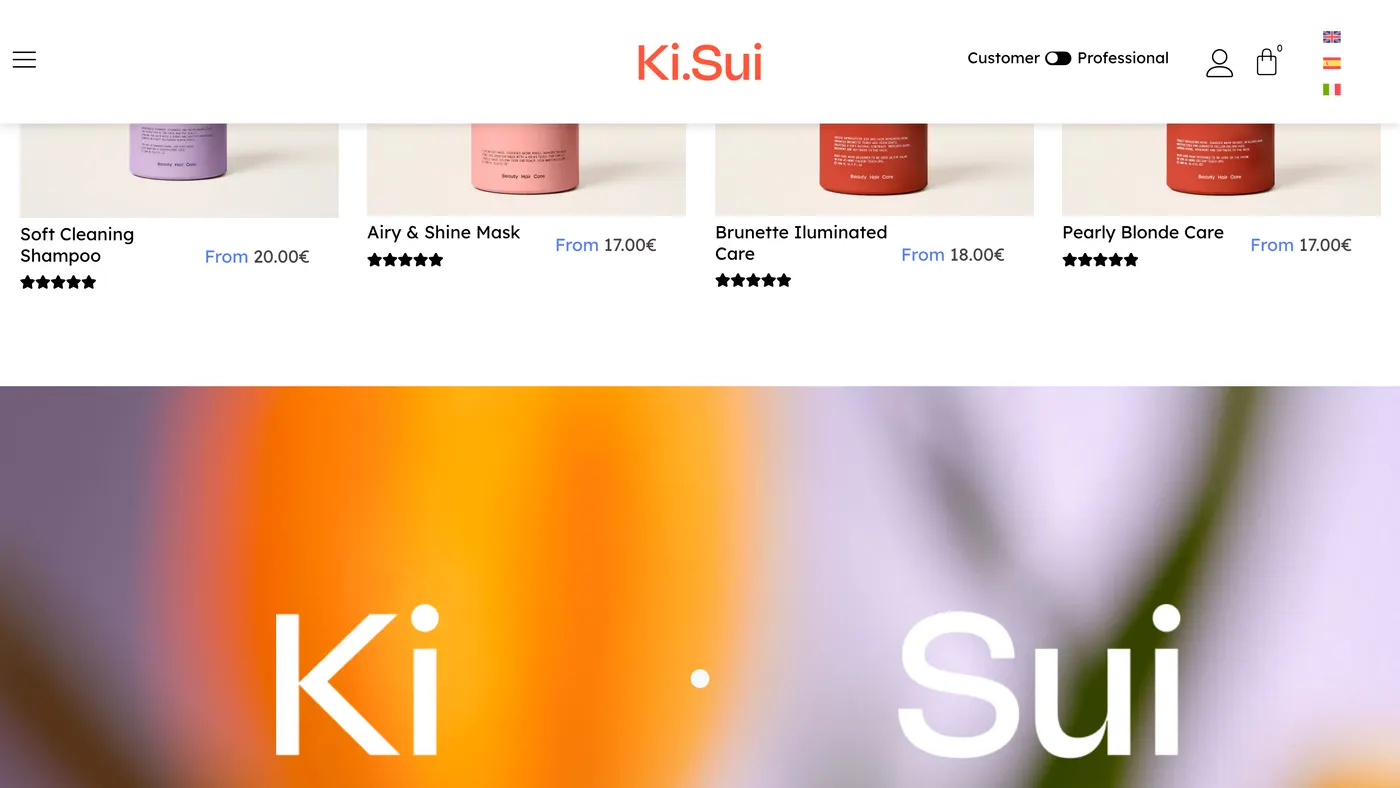 Ki.Sui: Catálogo de producto y manifiesto de marca