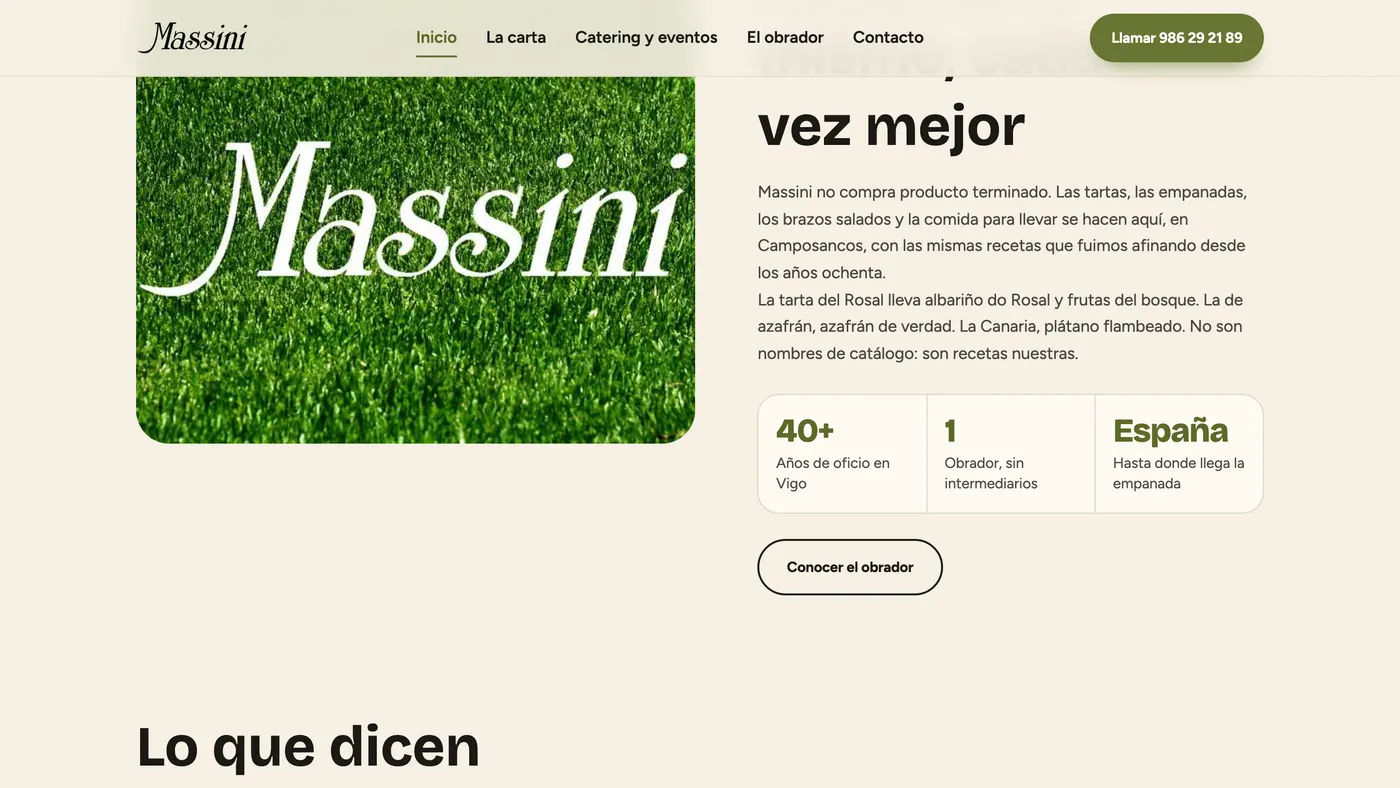 Massini: Cuarenta años de oficio, contados con datos